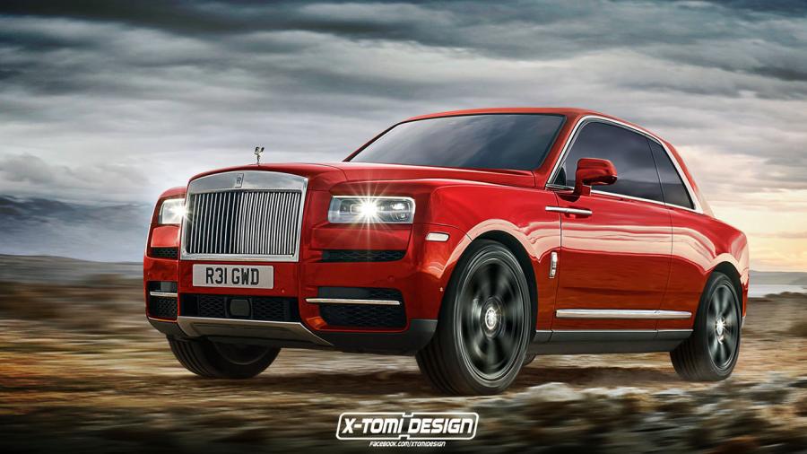  Rolls-Royce Cullinan Coupe by X-Tomi Design 2018 года  (фото 1 из 1)